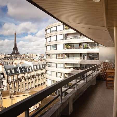 Appartement Vue Tour Eiffel Paris Exterior photo